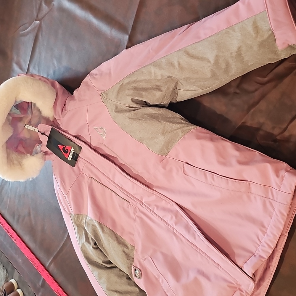 A1 Gerry Youth Girls Systems Jacket - GRAY PINK Sz M 10/12 - Picture 5 of 13